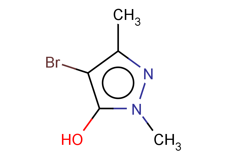 4-bromo-1,3-dimethyl-1H-pyrazol-5-ol