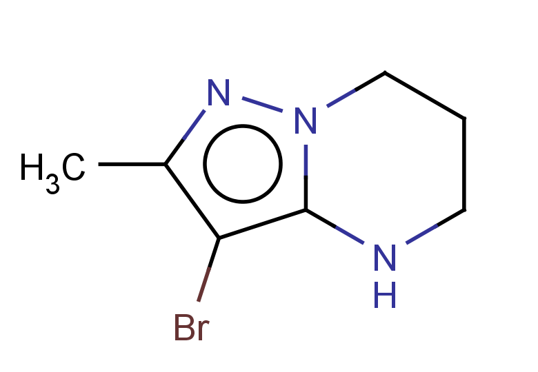 3-bromo-2-methyl-4H,5H,6H,7H-pyrazolo[1,5-a]pyrimidine