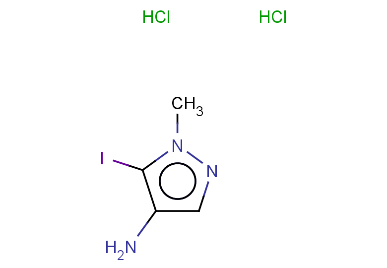 5-iodo-1-methyl-1H-pyrazol-4-amine dihydrochloride