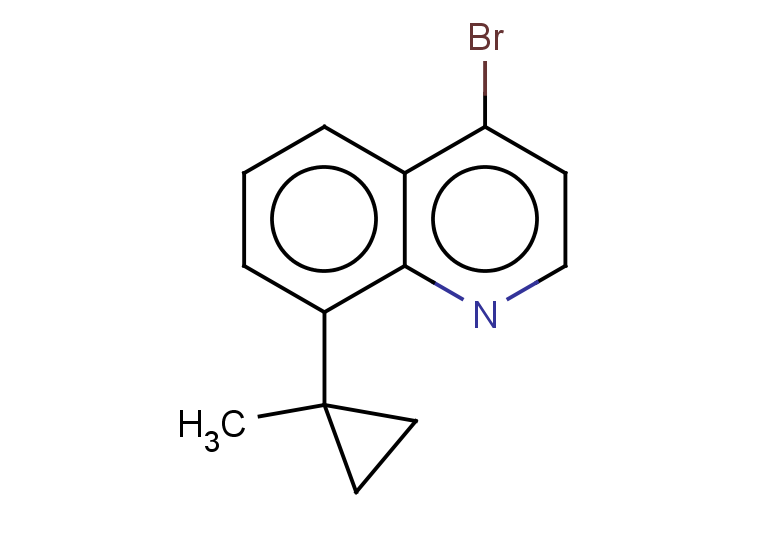4-bromo-8-(1-methylcyclopropyl)quinoline