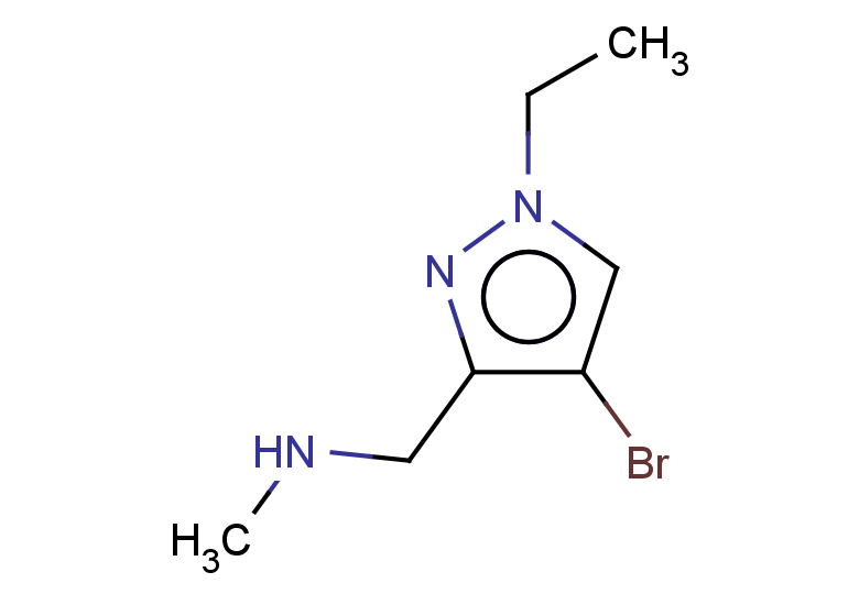 [(4-bromo-1-ethyl-1H-pyrazol-3-yl)methyl](methyl)amine