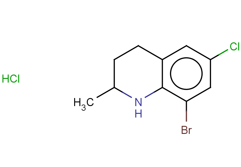 8-bromo-6-chloro-2-methyl-1,2,3,4-tetrahydroquinoline hydrochloride