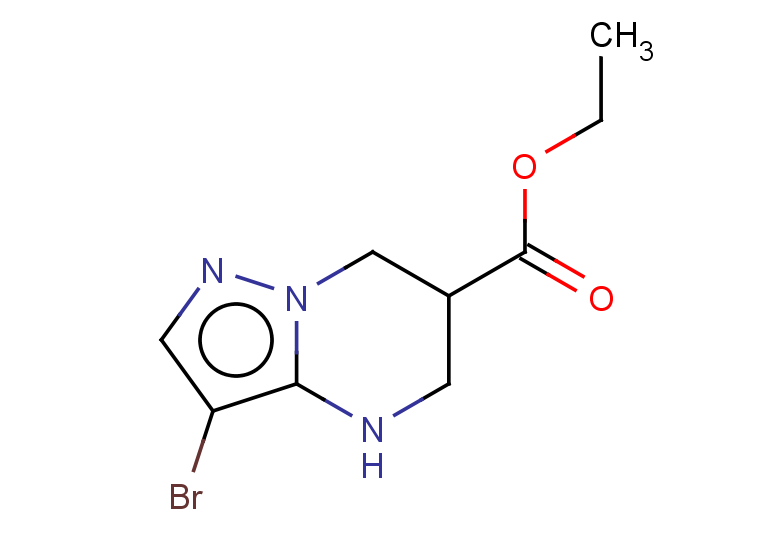 ethyl 3-bromo-4H,5H,6H,7H-pyrazolo[1,5-a]pyrimidine-6-carboxylate