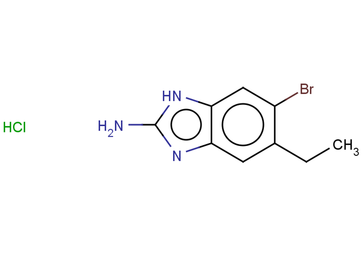 6-bromo-5-ethyl-1H-1,3-benzodiazol-2-amine hydrochloride