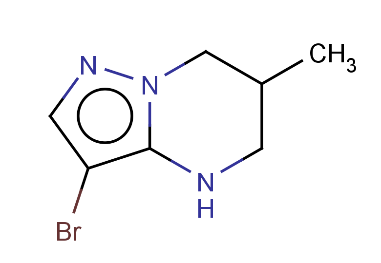 3-bromo-6-methyl-4H,5H,6H,7H-pyrazolo[1,5-a]pyrimidine