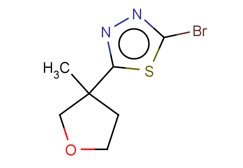 2-bromo-5-(3-methyloxolan-3-yl)-1,3,4-thiadiazole