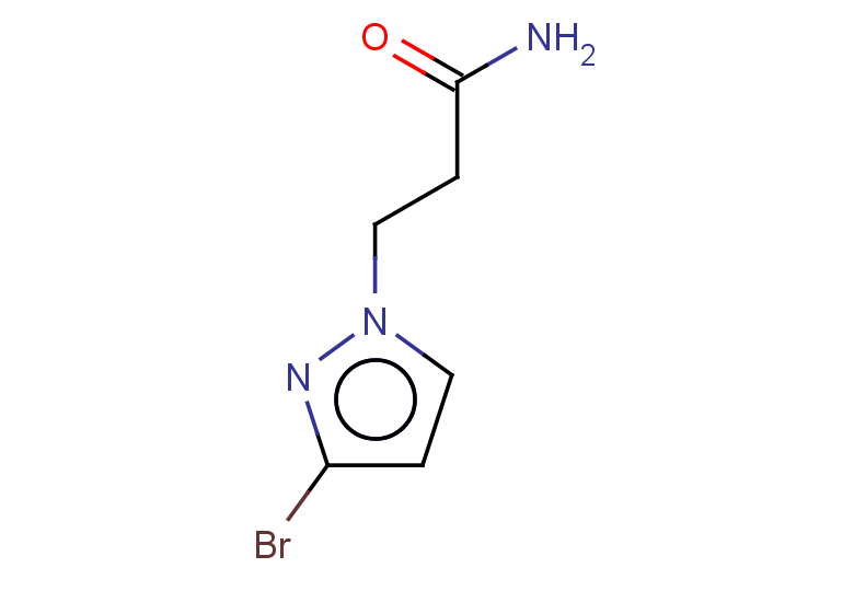 3-(3-bromo-1H-pyrazol-1-yl)propanamide