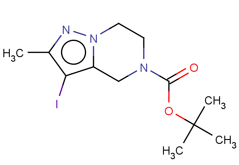 tert-butyl 3-iodo-2-methyl-4H,5H,6H,7H-pyrazolo[1,5-a]pyrazine-5-carboxylate