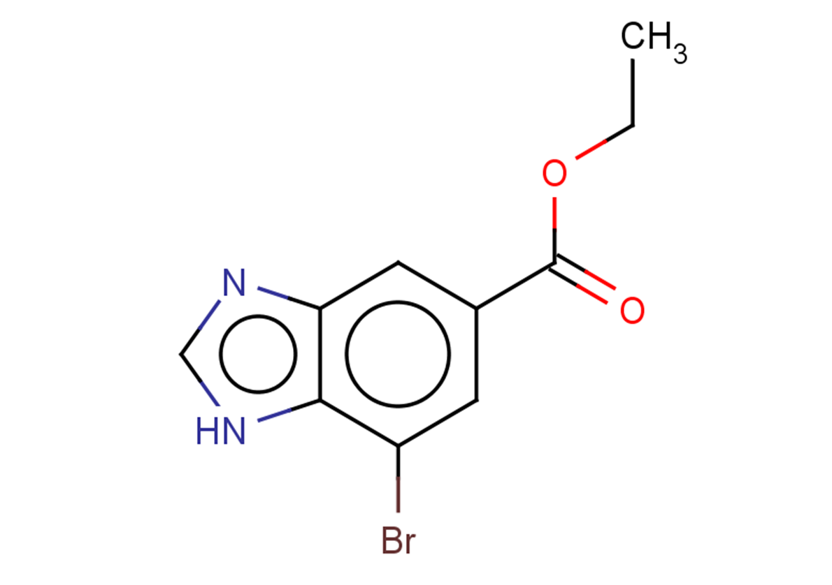 ethyl 7-bromo-1H-1,3-benzodiazole-5-carboxylate