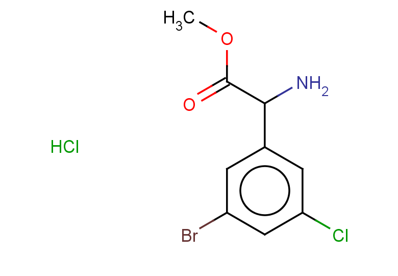 methyl 2-amino-2-(3-bromo-5-chlorophenyl)acetate hydrochloride