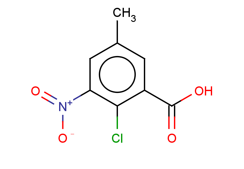 2-chloro-5-methyl-3-nitrobenzoic acid