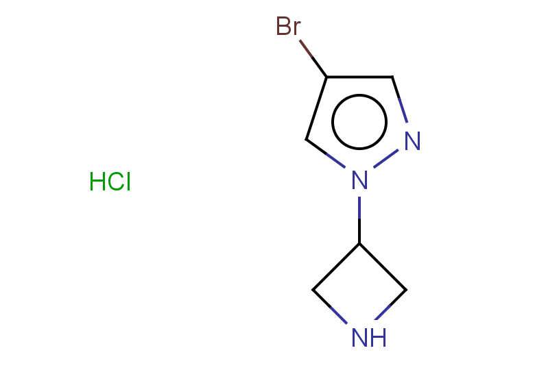 1-(azetidin-3-yl)-4-bromo-1H-pyrazole hydrochloride