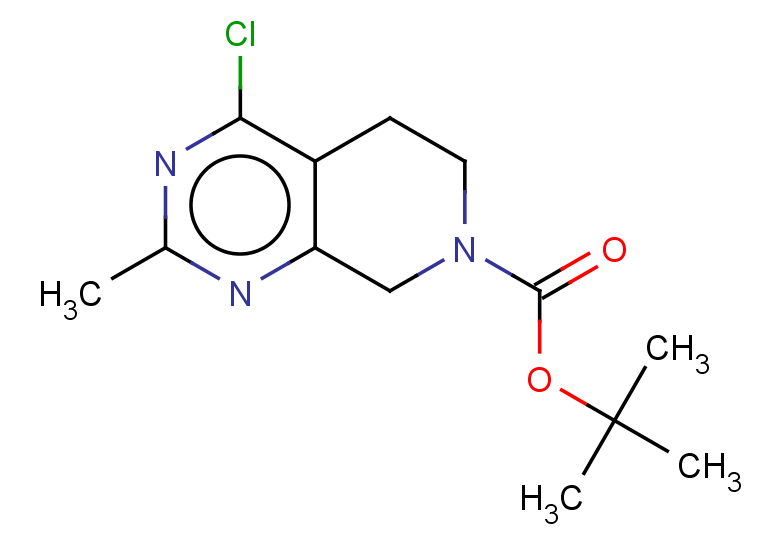 tert-butyl 4-chloro-2-methyl-5H,6H,7H,8H-pyrido[3,4-d]pyrimidine-7-carboxylate