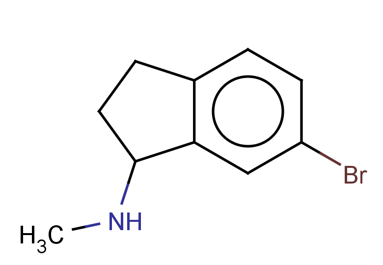 6-bromo-N-methyl-2,3-dihydro-1H-inden-1-amine