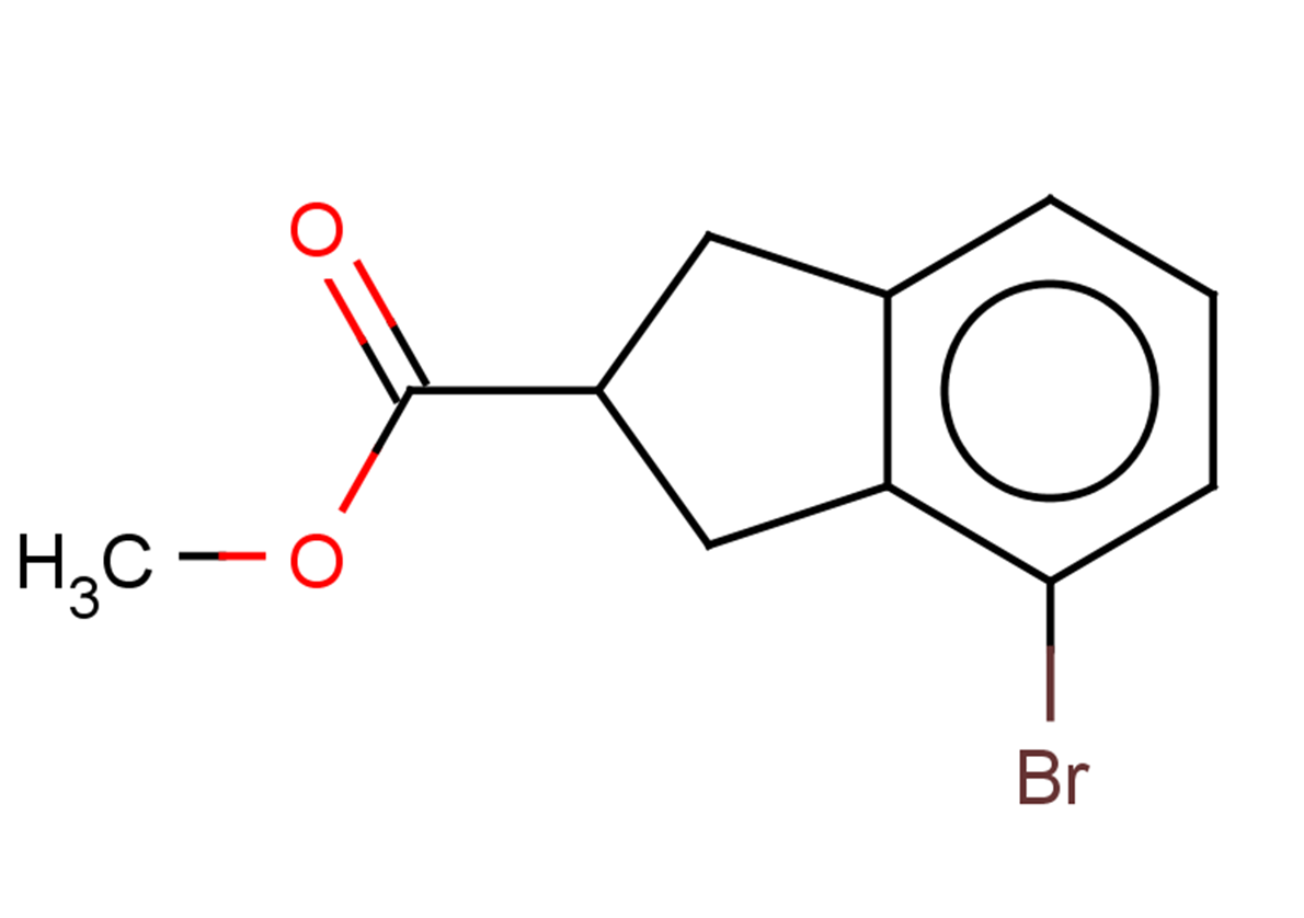 methyl 4-bromo-2,3-dihydro-1H-indene-2-carboxylate