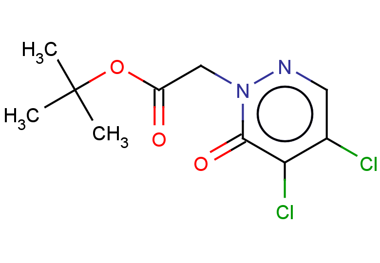 tert-butyl 2-(4,5-dichloro-6-oxo-1,6-dihydropyridazin-1-yl)acetate