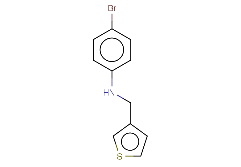 4-bromo-N-(thiophen-3-ylmethyl)aniline