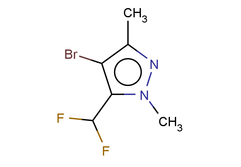 4-bromo-5-(difluoromethyl)-1,3-dimethyl-1H-pyrazole