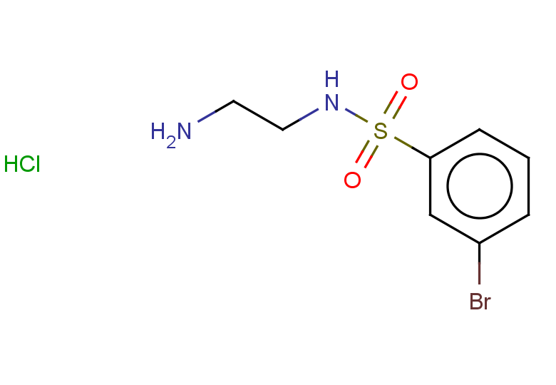 N-(2-aminoethyl)-3-bromobenzene-1-sulfonamide hydrochloride