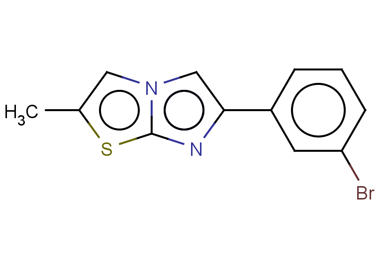 6-(3-bromophenyl)-2-methylimidazo[2,1-b][1,3]thiazole