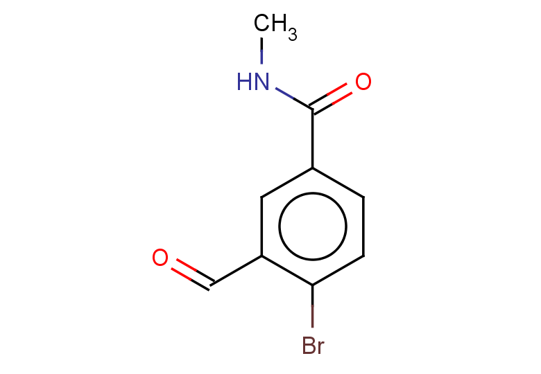 4-bromo-3-formyl-N-methylbenzamide