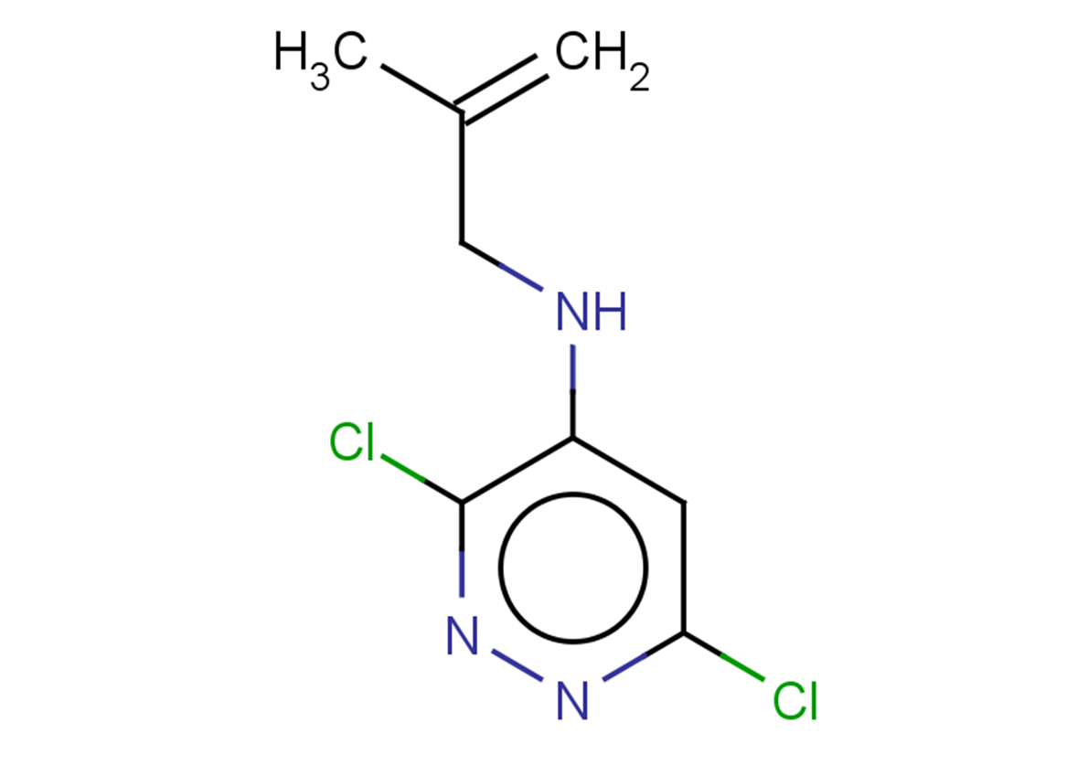 3,6-dichloro-N-(2-methylprop-2-en-1-yl)pyridazin-4-amine