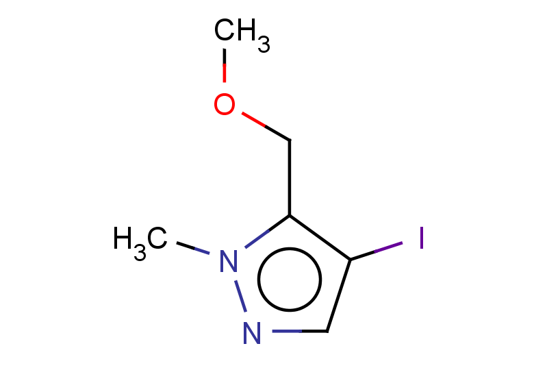 4-iodo-5-(methoxymethyl)-1-methyl-1H-pyrazole