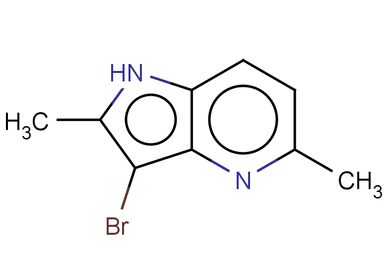 3-bromo-2,5-dimethyl-1H-pyrrolo[3,2-b]pyridine