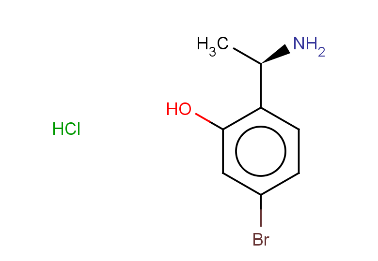 2-[(1R)-1-aminoethyl]-5-bromophenol hydrochloride