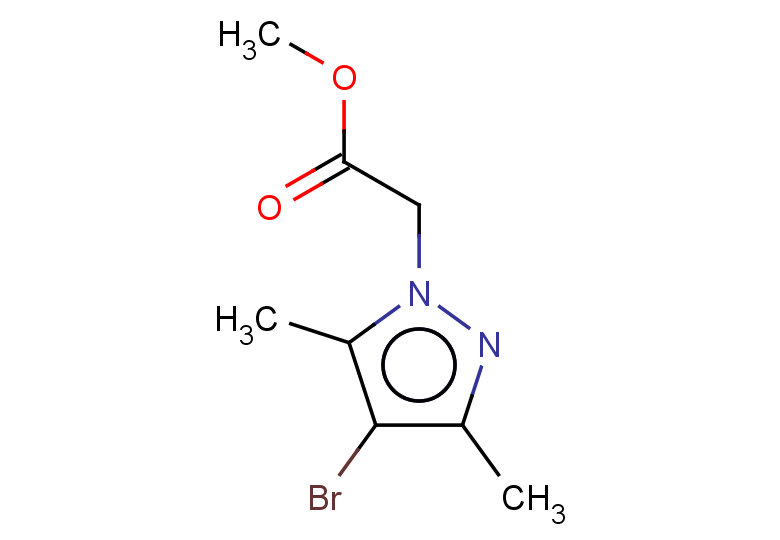 methyl 2-(4-bromo-3,5-dimethyl-1H-pyrazol-1-yl)acetate