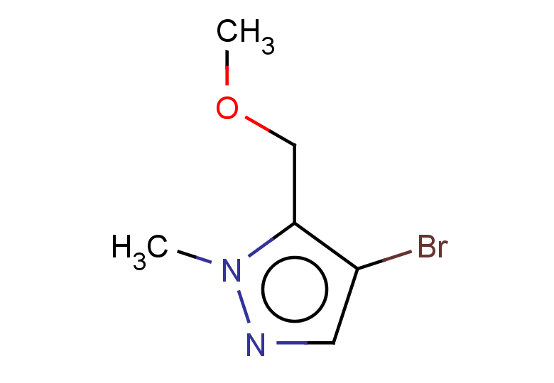 4-bromo-5-(methoxymethyl)-1-methyl-1H-pyrazole