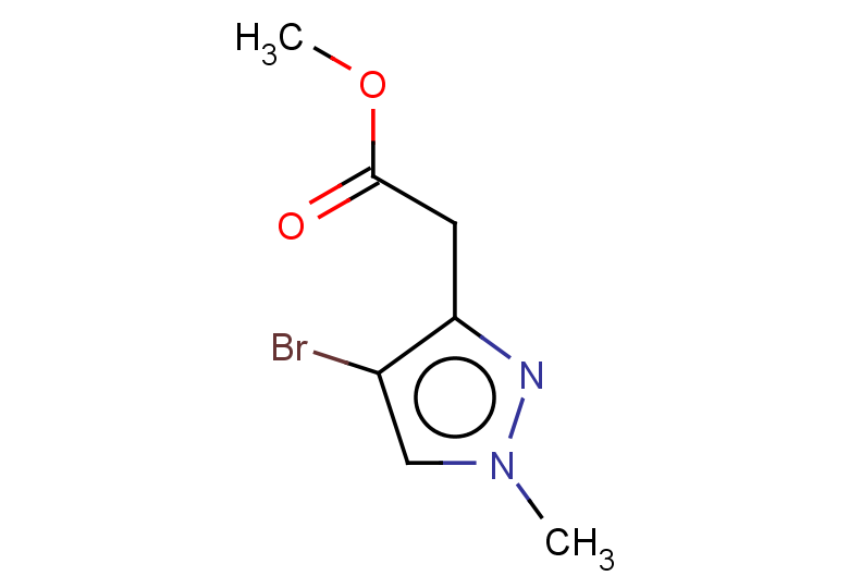 methyl 2-(4-bromo-1-methyl-1H-pyrazol-3-yl)acetate