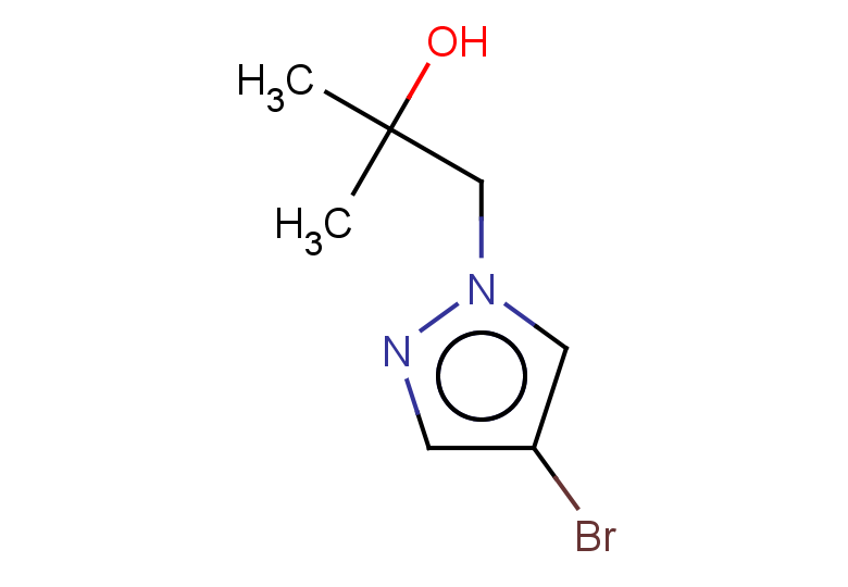 1-(4-bromo-1H-pyrazol-1-yl)-2-methylpropan-2-ol
