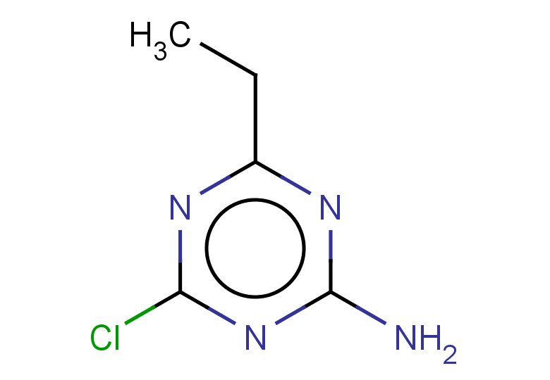 4-chloro-6-ethyl-1,3,5-triazin-2-amine