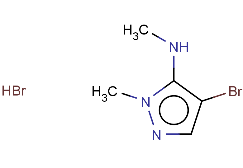4-bromo-N,1-dimethyl-1H-pyrazol-5-amine hydrobromide