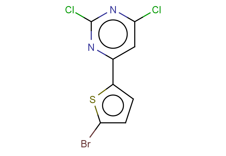 4-(5-bromothiophen-2-yl)-2,6-dichloropyrimidine