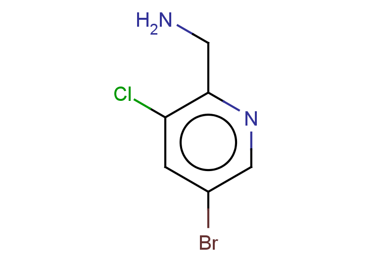 (5-bromo-3-chloropyridin-2-yl)methanamine
