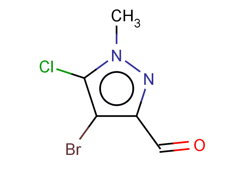4-bromo-5-chloro-1-methyl-1H-pyrazole-3-carbaldehyde