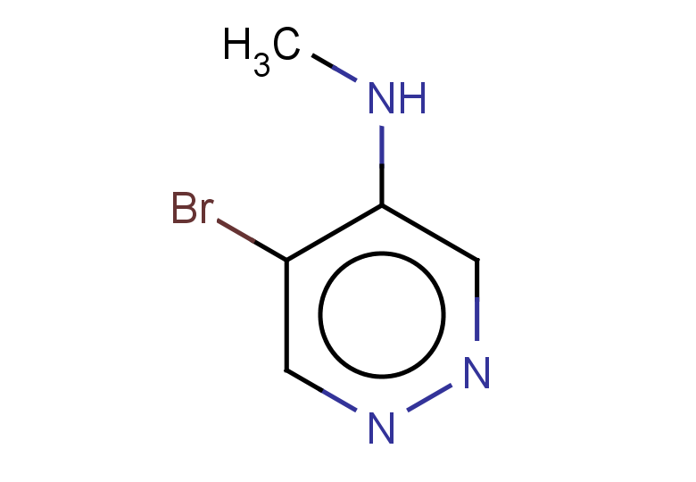 5-bromo-N-methylpyridazin-4-amine