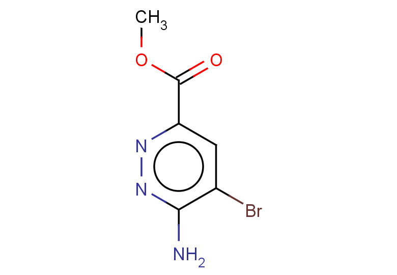 methyl 6-amino-5-bromopyridazine-3-carboxylate