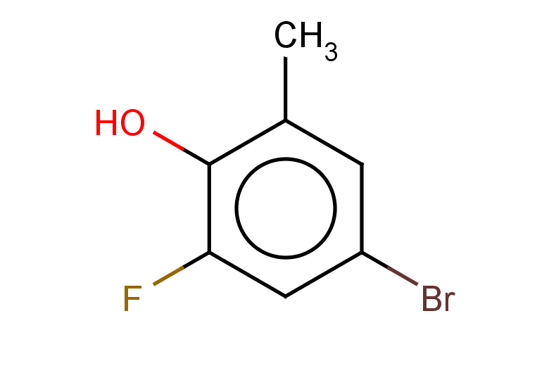 4-bromo-2-fluoro-6-methylphenol