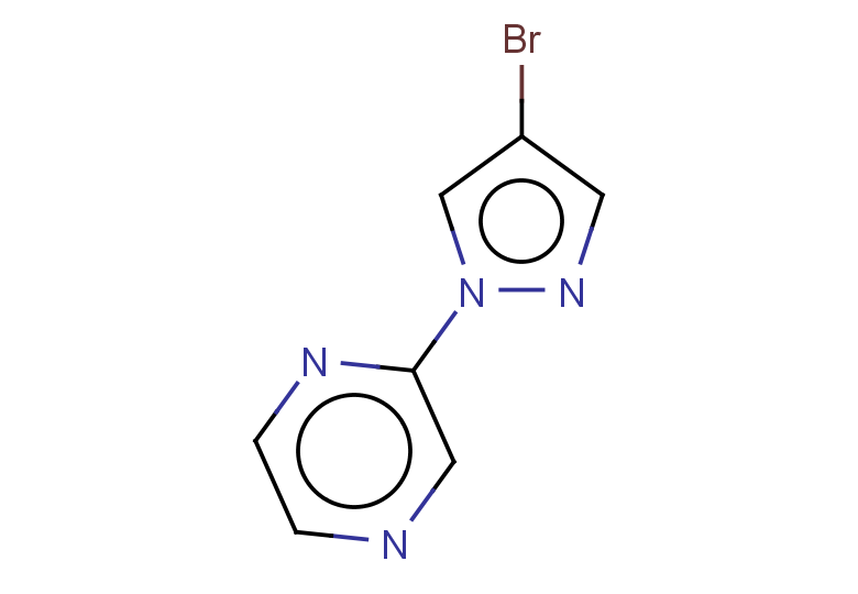 2-(4-bromo-1H-pyrazol-1-yl)pyrazine