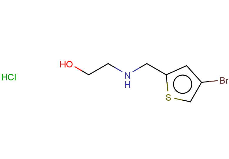 2-{[(4-bromothiophen-2-yl)methyl]amino}ethan-1-ol hydrochloride