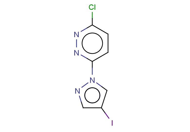 3-CHLORO-6-(4-IODO-1H-PYRAZOL-1-YL)PYRIDAZINE