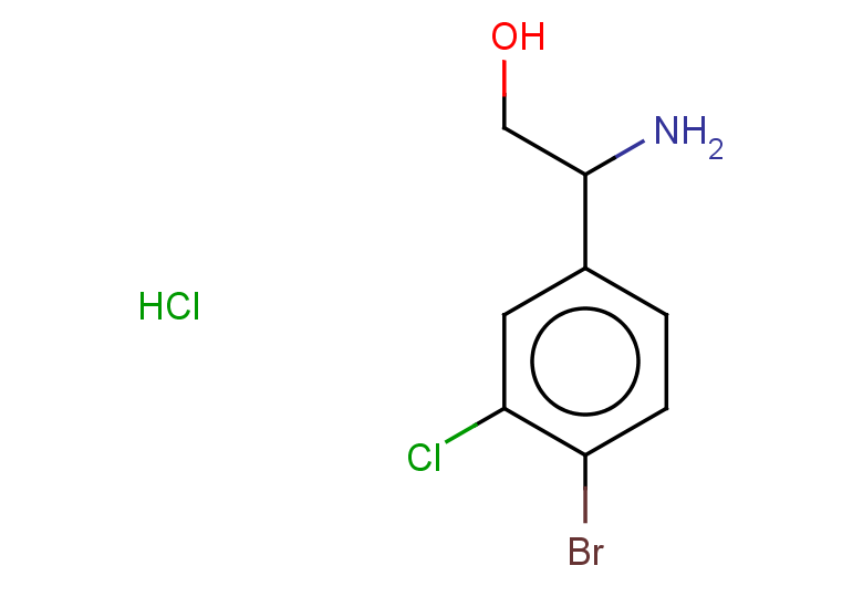 2-amino-2-(4-bromo-3-chlorophenyl)ethan-1-ol hydrochloride