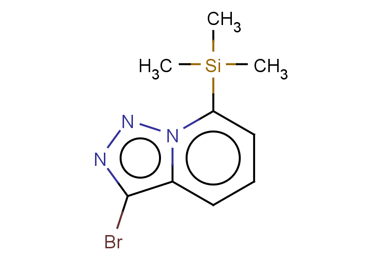 3-bromo-7-(trimethylsilyl)-[1,2,3]triazolo[1,5-a]pyridine