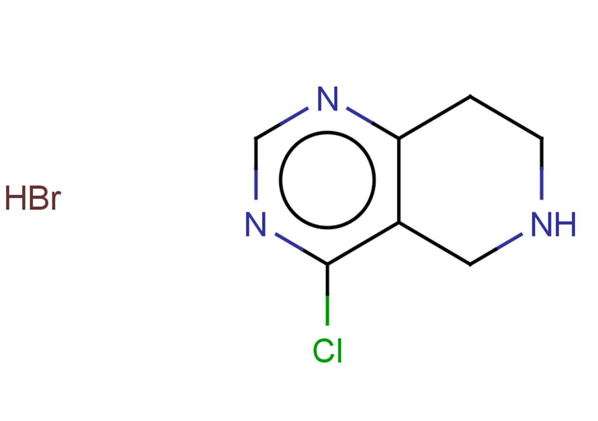 4-chloro-5H,6H,7H,8H-pyrido[4,3-d]pyrimidine hydrobromide