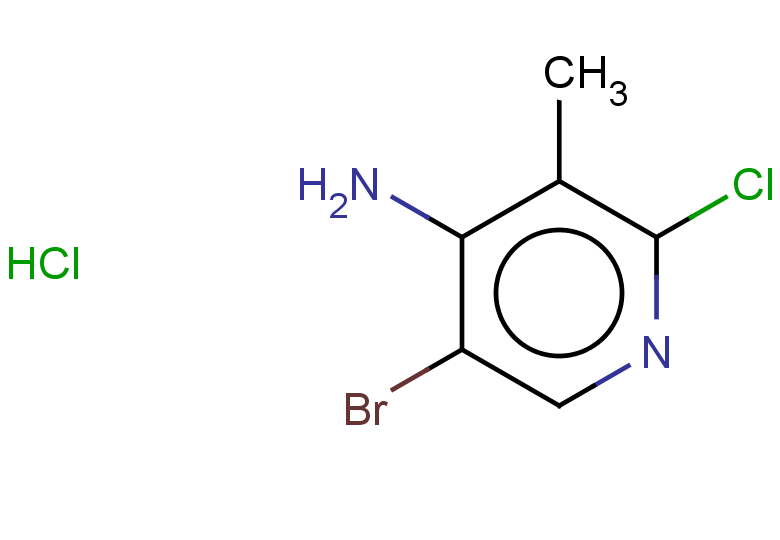 5-bromo-2-chloro-3-methylpyridin-4-amine hydrochloride