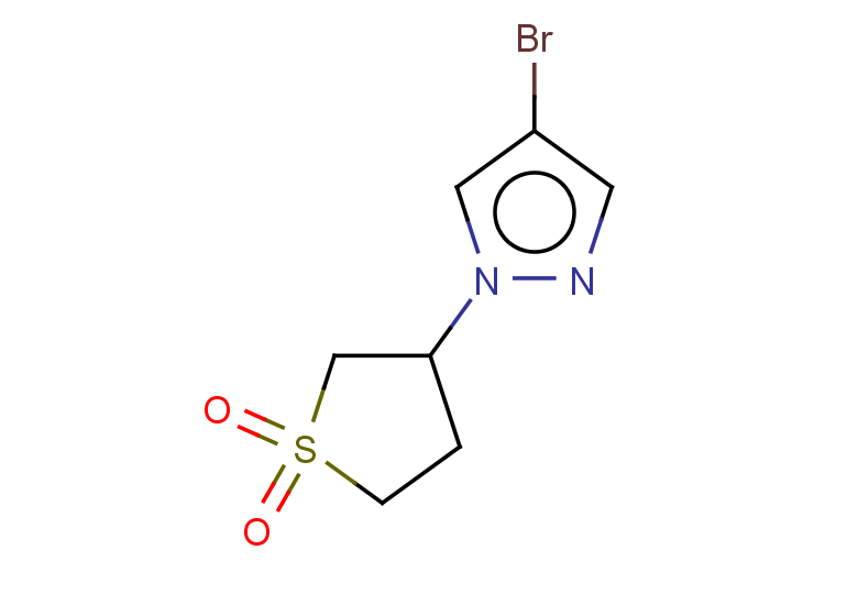 3-(4-bromo-1H-pyrazol-1-yl)-1lambda6-thiolane-1,1-dione
