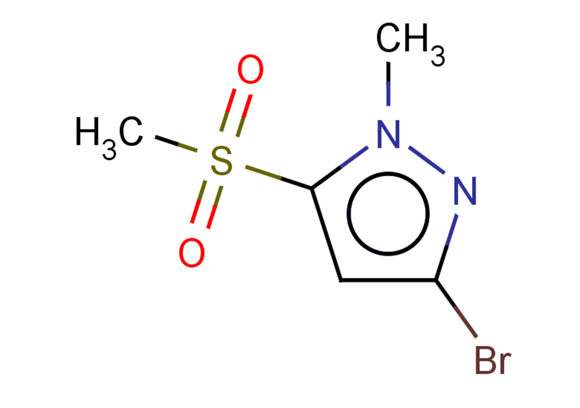 3-bromo-5-methanesulfonyl-1-methyl-1H-pyrazole